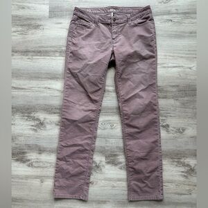 LOFT Women’s Corduroy Pants Size 10 Dusty Rose Mauve